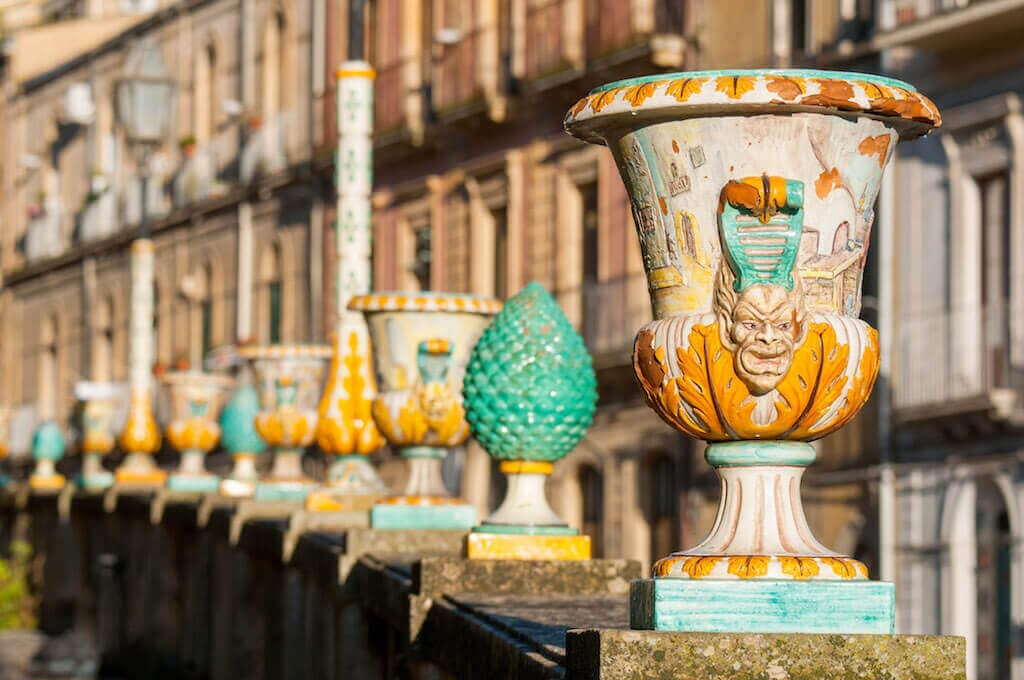 Artistic ceramics of Caltagirone
